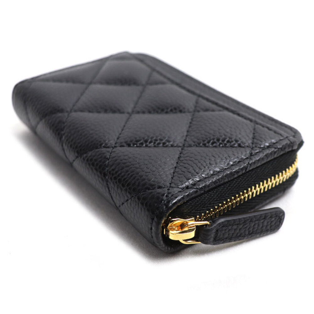 CHANEL Authentic Black Caviar Leather Wallet - Picture 2 of 5